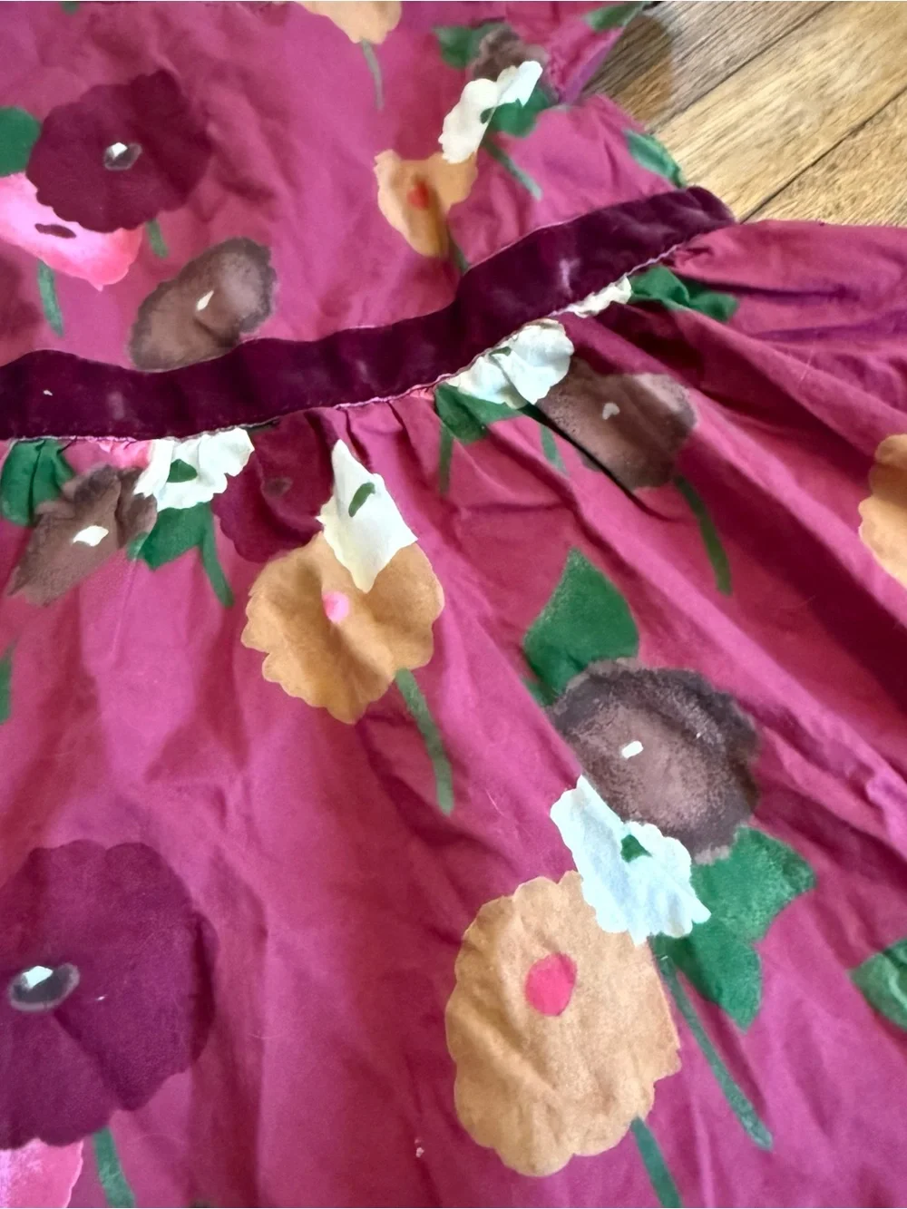 Baby Gap Vintage Baby Girl Floral Dress - Size 18-24 Months